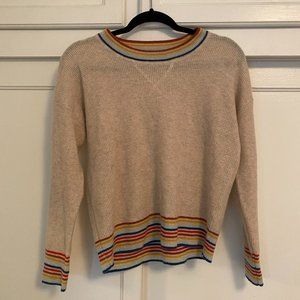 Madewell Cashmere Waffle Sweater